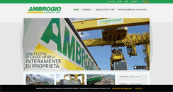 Desktop Screenshot of ambrogio.it